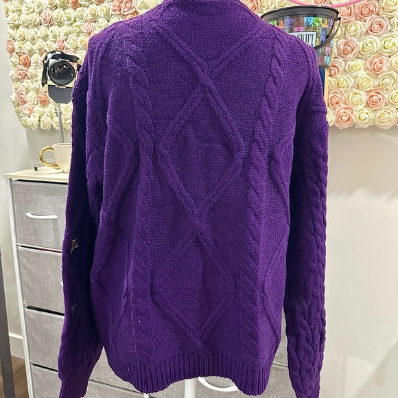 NEW IN BAG Taylor Swift Authentic Speak Now Purple Cardigan OFFICIAL MERCH - Picture 3 of 13